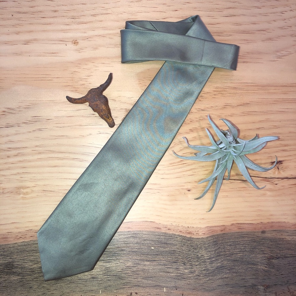 Men’s Olive Green Neck Tie